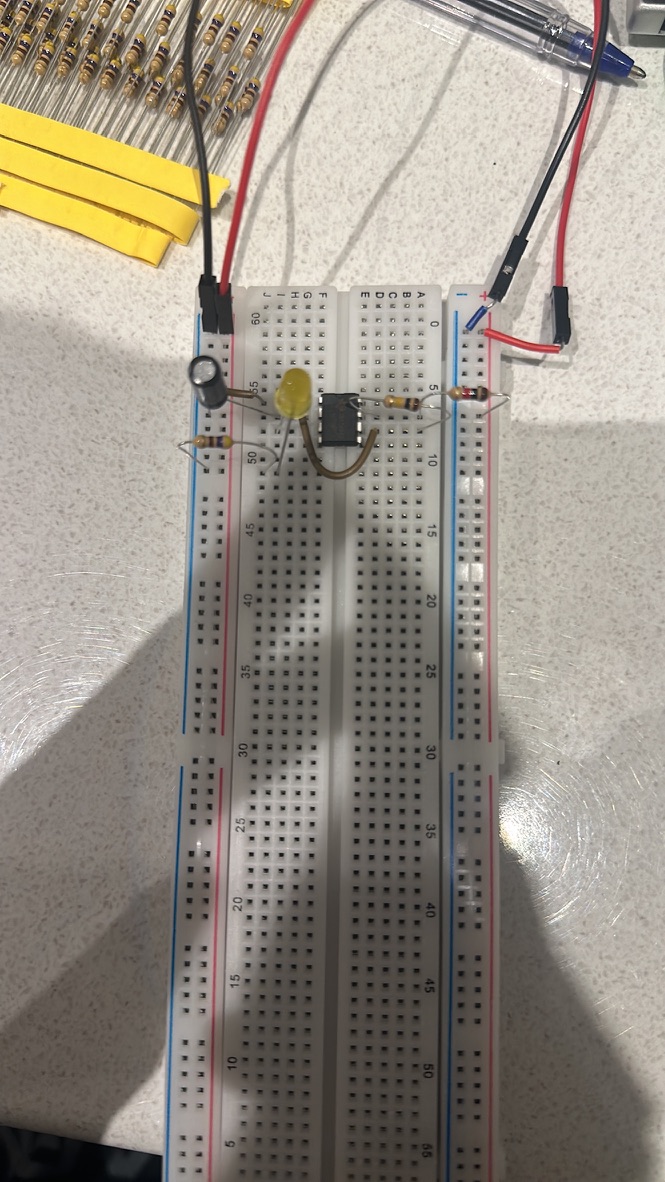 First breadboard